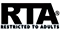 RTA age label badge